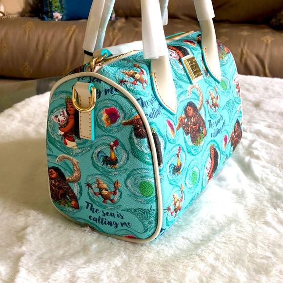 Disney Dooney & Bourke Moana Princess Satchel Bag - Picture 9 of 14